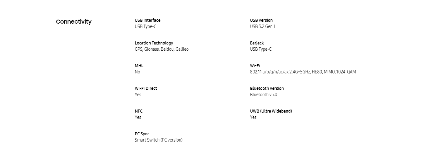 Features of the Samsung Galaxy Z Fold2